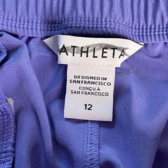 NWOT Athleta Arrival Dark Adonis Blue Pants Size 12 - Picture 16 of 16
